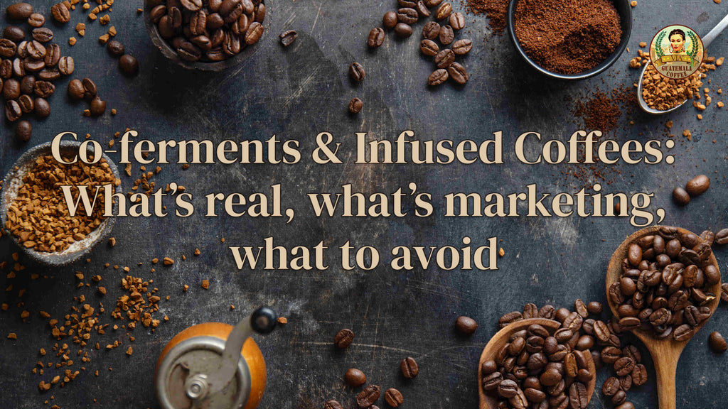 Co-ferments & Infused Coffees: What’s real, what’s marketing, what to avoid
