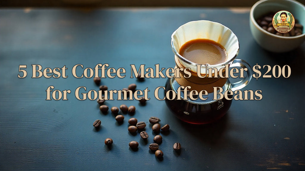 5 Best Coffee Makers Under $200 for Gourmet Coffee Beans