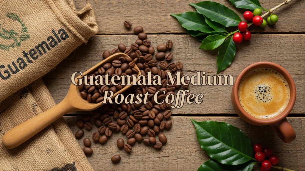 Guatemala Medium Roast Coffee | Perfect Balance of Flavor & Strength