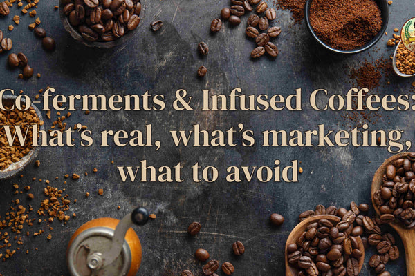 Co-ferments & Infused Coffees: What’s real, what’s marketing, what to avoid