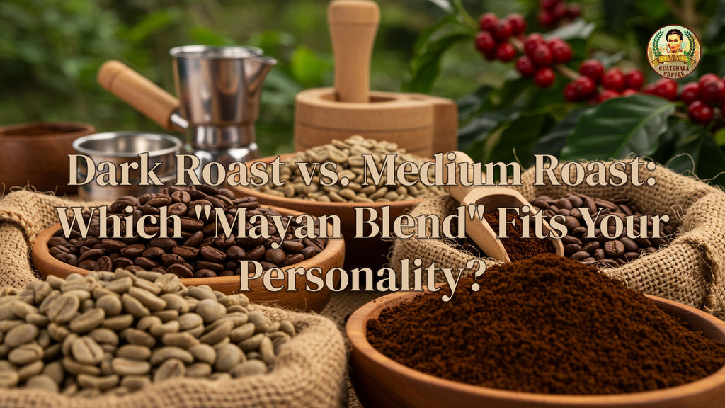 Dark Roast vs. Medium Roast Mayan Blend: Which Coffee Fits Your Personality?