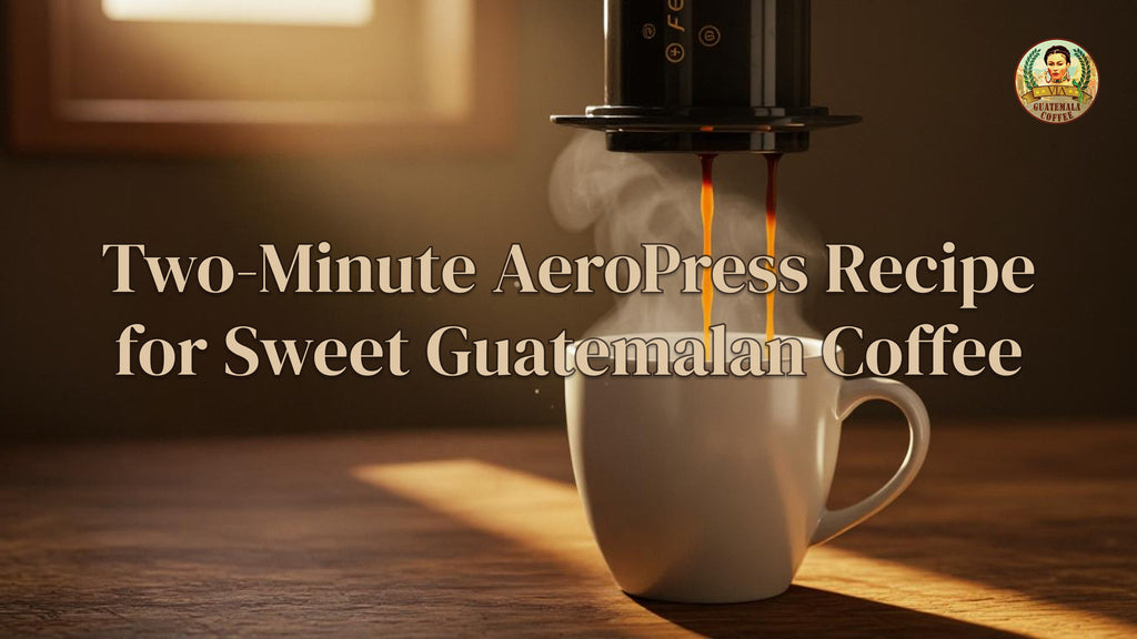 Two-Minute AeroPress Recipe for Sweet Guatemalan Coffee