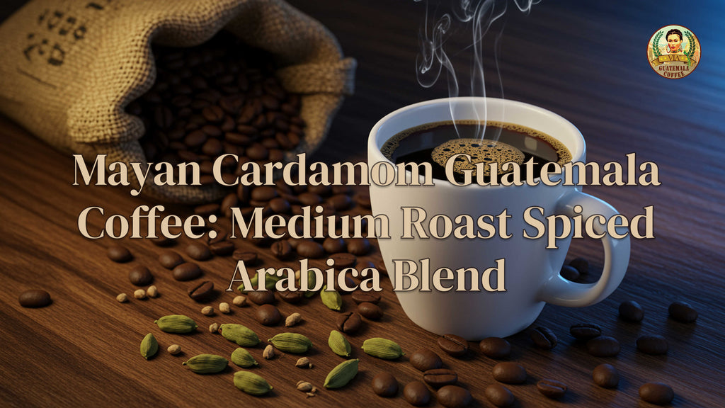 Mayan Cardamom Medium Roast: Aromatic Spiced Guatemala Coffee with a Unique Twist