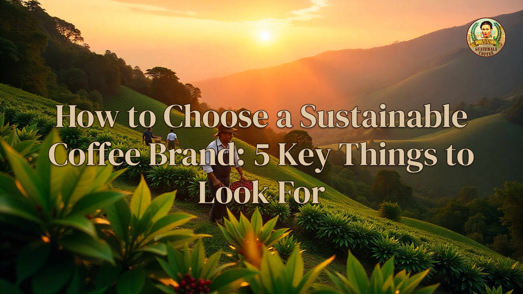 How to Choose a Sustainable Coffee Brand: 5 Key Things to Look For