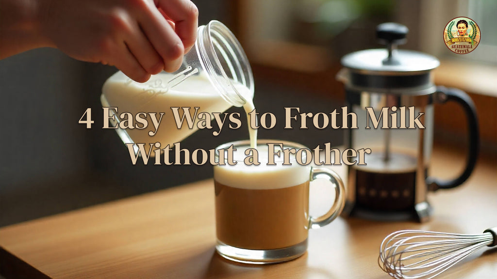 4 Easy Ways to Froth Milk Without a Frother