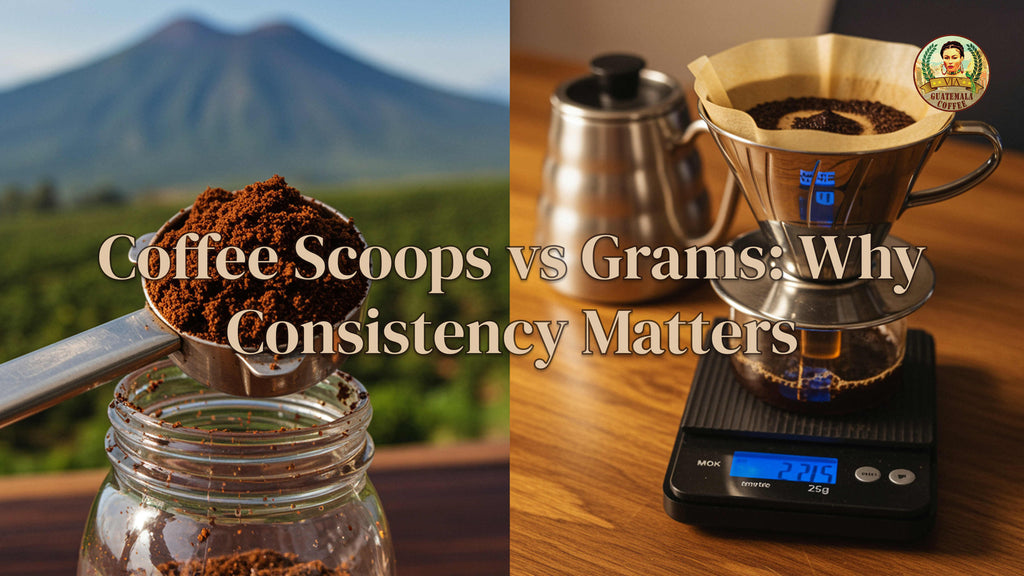 Coffee Scoops vs Grams: Guatemala Coffee Brewing Guide